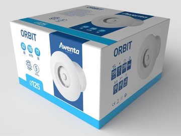 AWENTA ORBIT WXO125H ПОТОЛОЧНЫЙ ВЕНТИЛЯТОР ГИГРОСТАТ