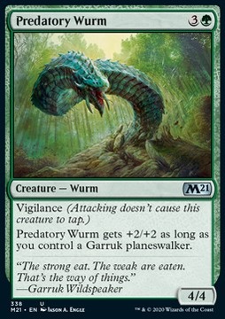Predatory Wurm - M21: Extras