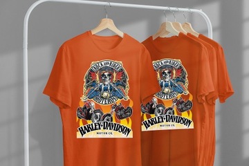 KOSZULKA T-SHIRT MOTOR HARLEY DAVIDSON XL JAKOŚĆ