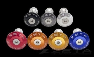 ТОРЦЕВЫЕ ЗАГЛУШКИ РУЛЯ МОТОЦИКЛА ZETA 29 ММ СИНИЙ ZE48-7007