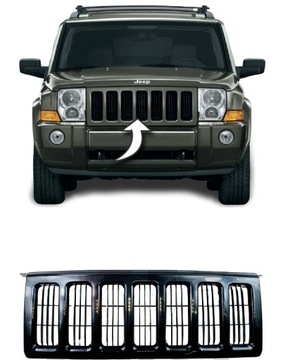 MŘÍŽKA MASKA JEEP COMMANDER 09.2005-09.2010