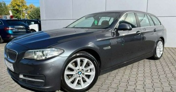 BMW Seria 5 F10-F11 Touring Facelifting 520d 190KM 2016 BMW Seria 5 Zadbany Duza Navi Czujniki Automat 2.0 Diesel 190KM, zdjęcie 2
