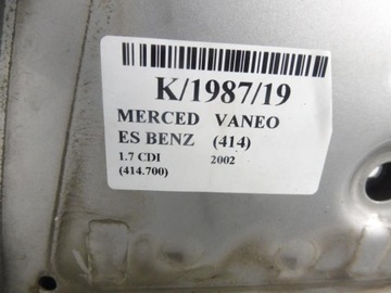 DVEŘE LEVÉ PŘEDNÍ MERCEDES-BENZ VANEO (414) 9744