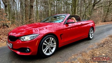BMW Seria 4 F32-33-36 Cabrio 440i 326KM 2017 BMW Seria 4 440i Kabriolet head up 40 tys km jedyna w takim kolorze zamia, zdjęcie 21