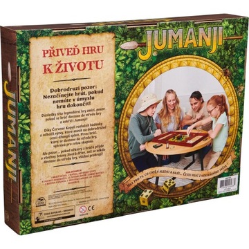Spin Master Společenská hra Jumanji dřevěná edice