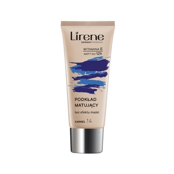 Lirene fluid matujący 14 KARMEL