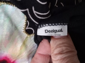 DESIGUAL-SUPER TUNIKA BLUZKA S 4D