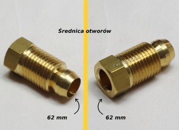 Złączka przewodu gazowego do nagrzewnicy Sial
