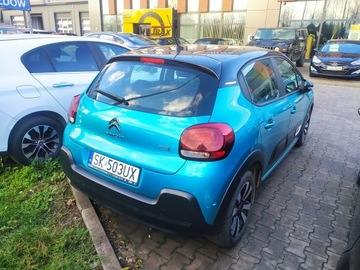 Citroen C3 III Hatchback Facelifting 1.2 PureTech 110KM 2021 Citroen C3 Samochód z przebiegiem jedynie 23 tys., zdjęcie 2
