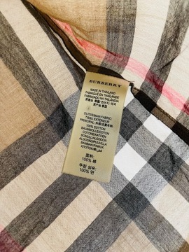 Burberry XXS 32 XS 34 kamizelka bezrękawnik bluzka