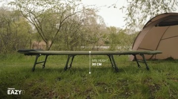 Кровать Delphin EazyEIGHT для карповой/полевой рыбалки с 8 телескопическими ножками