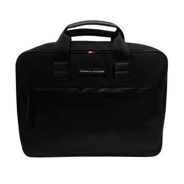 -25% TOMMY HILFIGER TORBA NA LAPTOPA SMU ESSENTIAL CZARNA