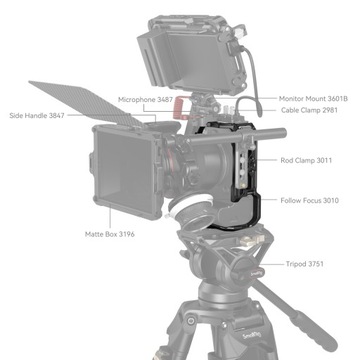 Klatka operatorska do Canon EOS R6 MKII Smallrig 4159 Arca