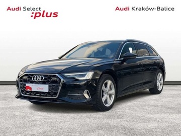 Audi A6 C9 2.0 40 TDI 204KM 2025 Audi A6 Avant Matrix LED Hak Virtual Cockpit Kamera Phone Apps ACC Gwaranc
