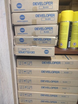 Developer Konica Minolta DV-610 czarny black DV610 K Bizhub Pro C5500 C5501