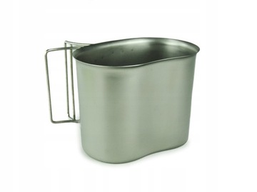 Menażka turystyczna typu US mug, 500 ml, stal
