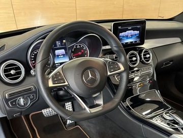 Mercedes Klasa C W205 Coupe 300 245KM 2017 Mercedes-Benz Klasa C 300 AMG Salon Polska R-CARS Warszawa 2.0 Benzyna, zdjęcie 9