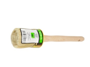 КРУГЛАЯ ЩЕТКА ЗОЛОТО 50 ММ КОЛЬЦО НАТУРАЛЬНАЯ ЩЕТИНА ПОЛИРОВКА ПРОДУКТ