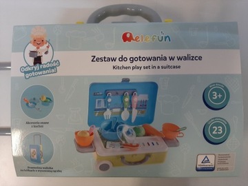 Zestaw do gotowania w walizce ELEFUN