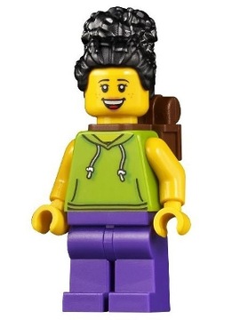 LEGO City - figurka Kobieta z czarnymi włosami