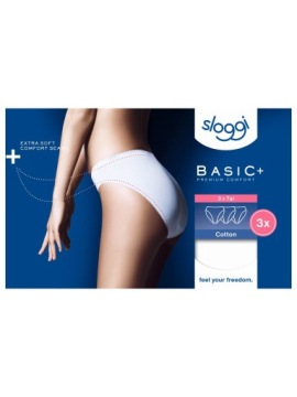 Трусики Sloggi Basic Tai C3P Promotion 40 белые;
