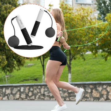 Скакалка Цифровой счет черный