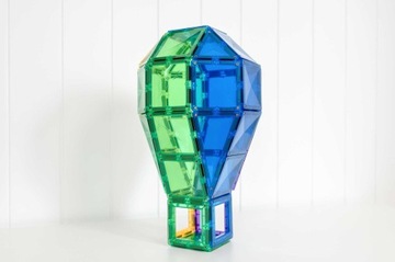 МАГНИТНЫЕ БЛОКИ CONNETIX RAINBOW CREATIVE НАБОР 102 ШТ.