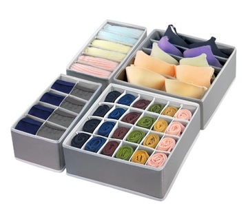 Органайзер для ящика для нижнего белья, носков, 4 шт.