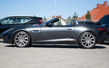 Jaguar F-Type Kabriolet Facelifting 3.0 V6 S/C 340KM 2017 Jaguar F-Type Cabrio 3,0 Supercharged R-Dynamic Meridian 19’’ DVD alkantara, zdjęcie 2