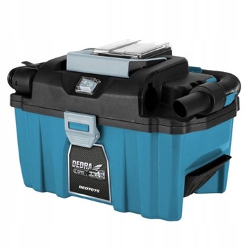 ПРОМЫШЛЕННЫЙ ПЫЛЕСОС с аккумуляторами DEDRA 18 В +2 Ач