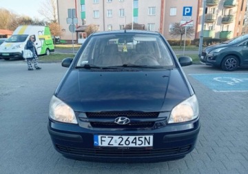 Hyundai Getz 1.3 MPI 82KM 2004 Hyundai Getz Kupiony w Polsce - benzyna - 1,3 - 81 KM 1.3 Benzyna 81KM, zdjęcie 1