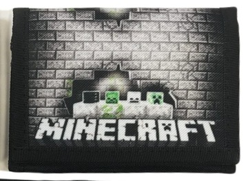 MINECRAFT PORTFEL ROZKŁADANY WZÓR MC5