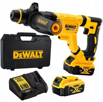 Аккумуляторная ударная дрель 18 В DeWalt SDS+ 3,0 Дж DCH263P2 чемодан 2x5 Ач