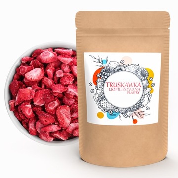 Truskawka liofilizowana plastry 100 g