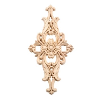 ДЕРЕВЯННЫЙ ДЕКОР МЕБЕЛЬНЫЙ НАКЛЕЙНЫЙ ОРНАМЕНТ 20 см