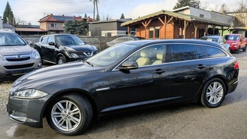 Jaguar XF I Sportbrake 2.2 D 163KM 2012 Jaguar XF 2.2D 163PS Bezwypadkowy Biksenon Skóra, zdjęcie 3