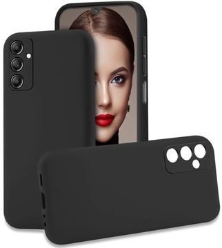 Etui do Samsung Galaxy A15 4G | A15 5G CASE SOFT MATT PLECKI MATOWE + SZKŁO