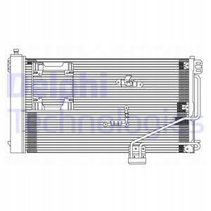 KONDENZÁTOR KLIMATIZACE DELPHI TSP0225610