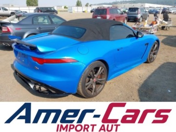 Jaguar F-Type Kabriolet SVR Facelifting 5.0 575KM 2017 Jaguar F-Type 2017 JAGUAR F-TYPE SVR 5.0 Benzyna 575KM, zdjęcie 3