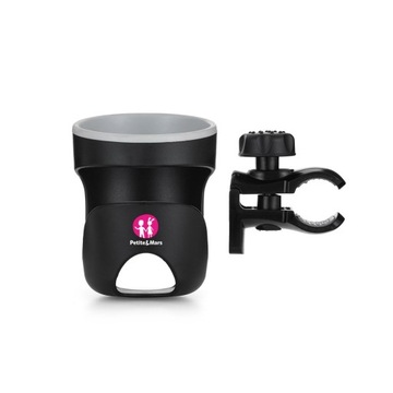 Petite&Mars Uchwyt na kubek do w&oacute;zka Czarny