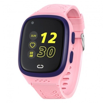 Smartwatch dziecięcy Garett Kids Rock 4G RT różowy