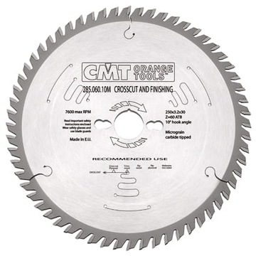 CMT Piła uniwersalna do drewna D250 F30 Z48N K=3,2