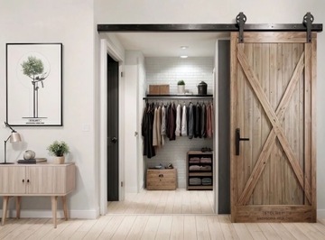 АМАРНАЯ ДВЕРЬ ЛОФТ РАЗДВИЖНЫЕ ДВЕРИ КОМПЛЕКТ ФУРНИТУРЫ 200 СМ