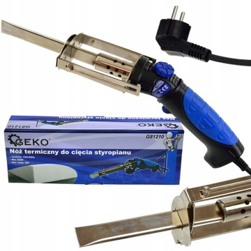 ТЕРМОНОЖ ДЛЯ РЕЗКИ ПЕНОСТРОИТЕЛЬНЫХ ИЗОЛЯЦИОННЫХ МАТЕРИАЛОВ 250ВТ 450 градусов GEKO