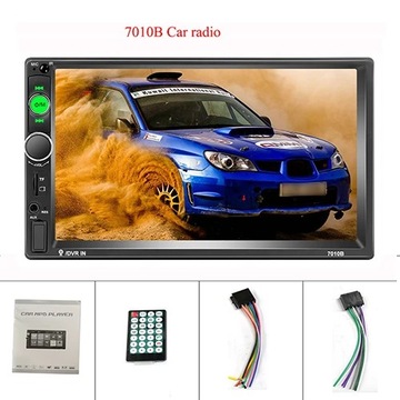 Styl tylko dla radia 7010B Radio 2 Din MP5 7 Bluetooth FM Aux
