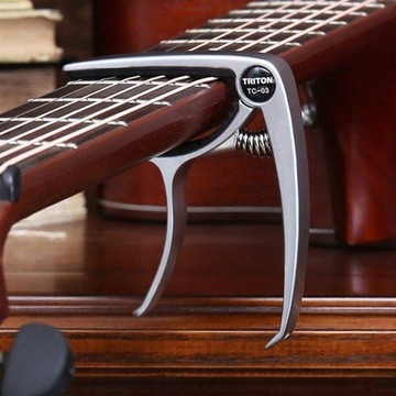 Металлический каподастр для акустической гитары Укулеле, 7 ЦВЕТОВ