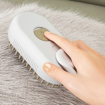 Щетка для увлажнения шерсти домашних животных, паровая щетка для кошек и собак ХИТ.