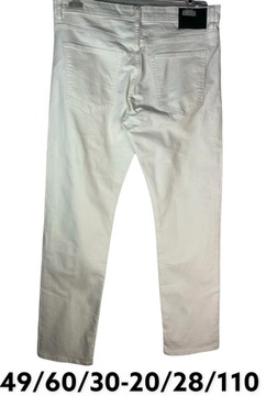 CUBUS Spodnie jeansowe białe 38/pas 97 elastan