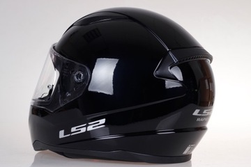 LS2 FF353 RAPID II МОТОЦИКЛЬНЫЙ ШЛЕМ, ЧЕРНЫЙ ГЛЯНЦЕВЫЙ, СИСТЕМА PINLOCK ECE 22/06
