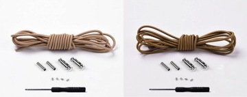 Эластичные шнурки с кулиской для детей.